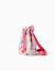 Sac seau avec bretelles et motif stitch Rose clair 2 - vertbaudet enfant 