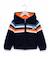 Veste tricot à capuche garçon Bleu navy 1 - vertbaudet enfant 