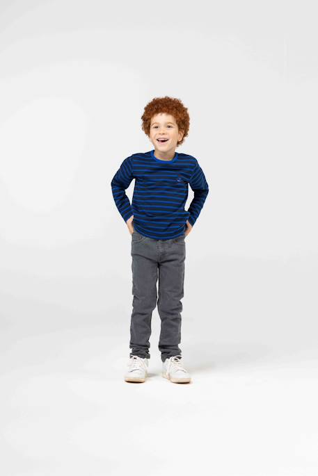 Garçon-Mariniere manches longues 100% coton garçon
