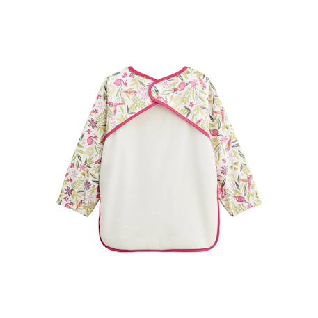 Bavoir tablier manches longues beira Ecru 3 - vertbaudet enfant 