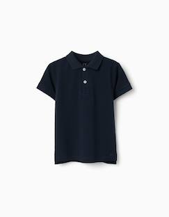 Garçon-T-shirt, polo, sous-pull-Polo en coton piqué à manches courtes