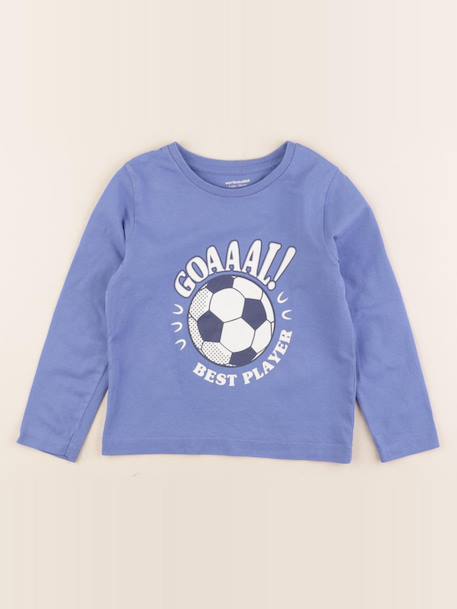 Tee-shirt - 4 ans Bleu 1 - vertbaudet enfant 