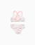 Maillot de bain 2 pièces avec motif de plage et doublure Blanc 2 - vertbaudet enfant 