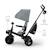 Tricycle évolutif 6-en-1 AVEO 2 PLUS avec siège pivotant 360° et position semi-allongée Beige+Gris+Rose+Vert 12 - vertbaudet enfant 