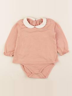 Seconde main-Fille-Body bébé-Body tee-shirt - 12 mois