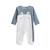 Pyjama bébé en velours ouverture zippée rêverie Bleu 2 - vertbaudet enfant 