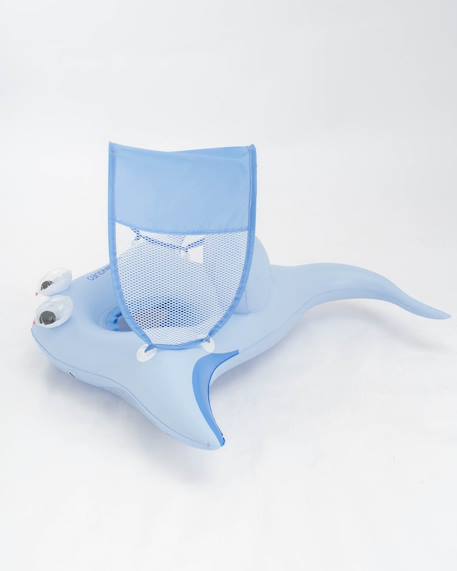 Bouee bebe avec siege et capote animal Bleu 4 - vertbaudet enfant 