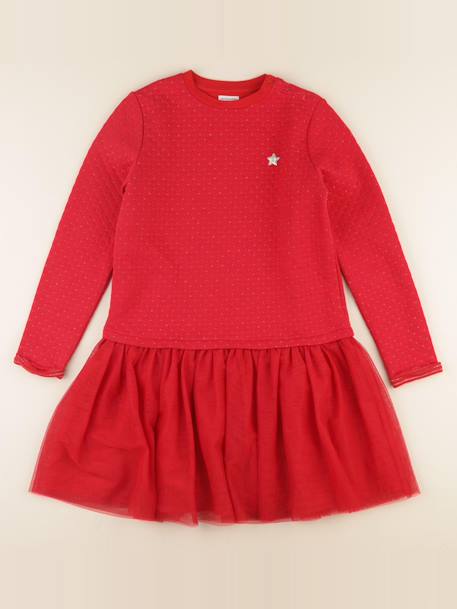 Robe - 14 ans Rouge 1 - vertbaudet enfant 