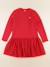 Robe - 14 ans Rouge 1 - vertbaudet enfant 
