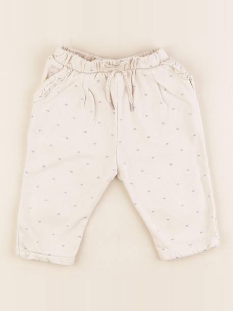 Jogging - 9 mois Blanc, argent 1 - vertbaudet enfant 