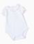 Body + robe salopette à rayures Blanc 3 - vertbaudet enfant 