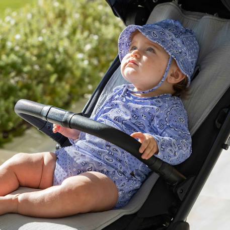 Maillot couche bébé anti fuite spf 50+ summer Blanc+Bleu+Vert 8 - vertbaudet enfant 