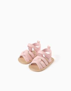 Chaussures-Sandales à bout ouvert et brides croisées