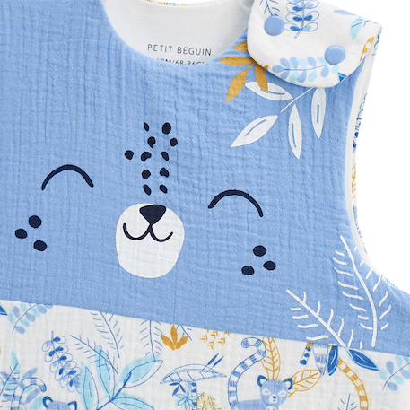 Gigoteuse été en gaze de coton gamboa Bleu 5 - vertbaudet enfant 