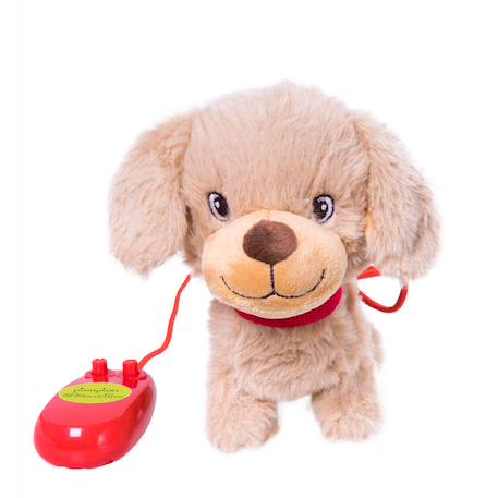Peluche filoguidée chien victor marche avec moi Beige 3 - vertbaudet enfant 
