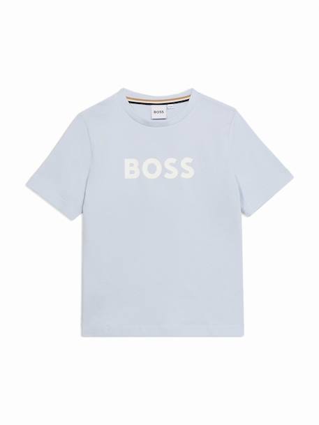 T-shirt  à manches courtes Pale blue+Vert pastel 1 - vertbaudet enfant 