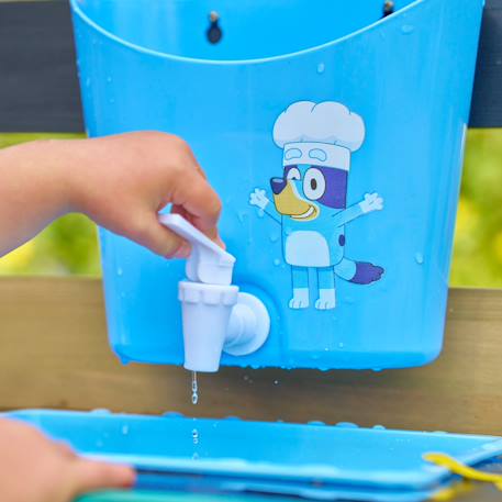 Cuisine d'extérieur bluey  bois fsc® Marron - bleu - noir 4 - vertbaudet enfant 