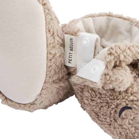 Chaussons bébé charly Marron 4 - vertbaudet enfant 