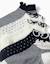 5 paires de chaussettes à rayures/à pois Multicolore 2 - vertbaudet enfant 