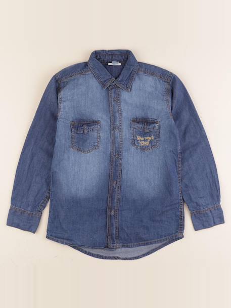 Chemise - 8 ans Bleu 1 - vertbaudet enfant 