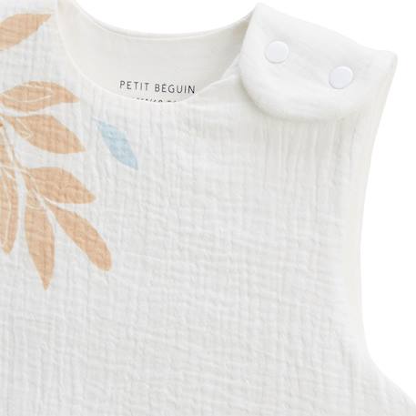Gigoteuse tog 0,5 en gaze de coton praline Ecru 5 - vertbaudet enfant 
