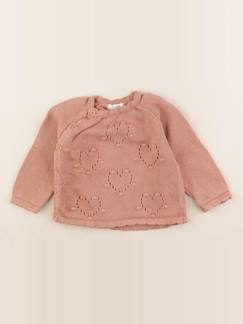 Seconde main-Fille-Pull, gilet, sweat-Pull - 12 mois