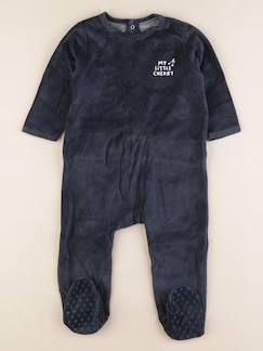 Seconde main-Fille-Pyjama, surpyjama, dors-bien-Pyjama velours - 18 mois