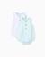 Lot de 2 barboteuses sans manches en coton Vert clair 1 - vertbaudet enfant 