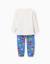 Pyjama en polaire corail à imprimé avengers Blanc 2 - vertbaudet enfant 