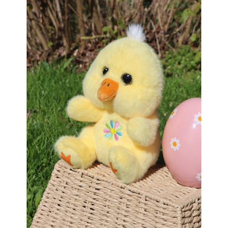 Peluche - peluche poussin sunny jaune mimosa – cutydoos spring – 23 cm Jaune 2 - vertbaudet enfant 