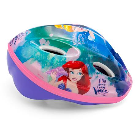 Casque de vélo princesses Disney Rose/bleu/mauve 4 - vertbaudet enfant 