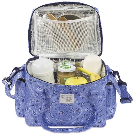 Sac isotherme repas et boissons summer Bleu+Vert 3 - vertbaudet enfant 