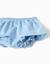 Body avec motif + jupe en jean Bleu clair 4 - vertbaudet enfant 