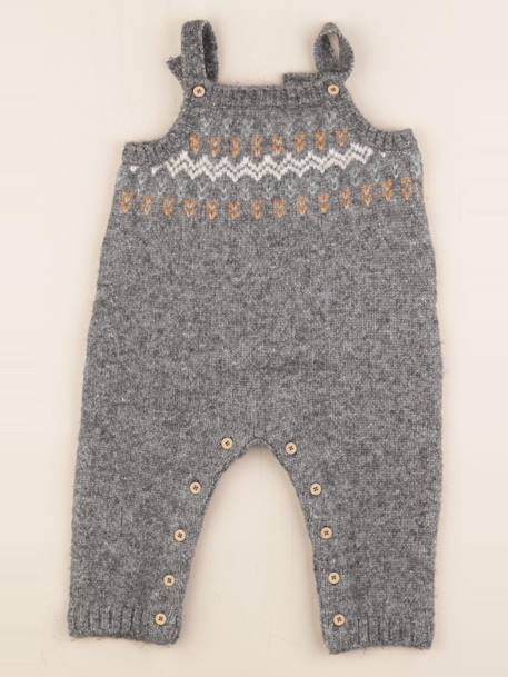 Combinaison - 12 mois Gris 1 - vertbaudet enfant 