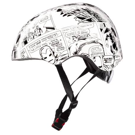 Casque de sport enfant avengers comics Blanc/noir 3 - vertbaudet enfant 