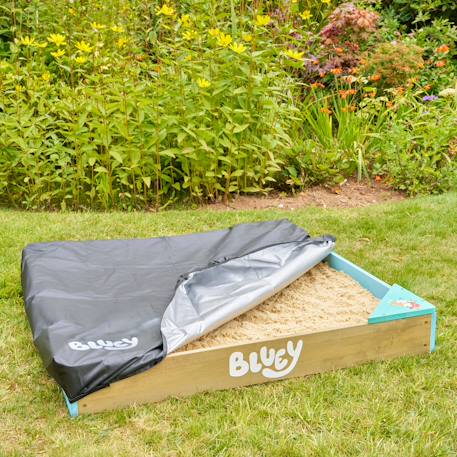 Bac à sable bluey  bois fsc® Marron - bleu 4 - vertbaudet enfant 