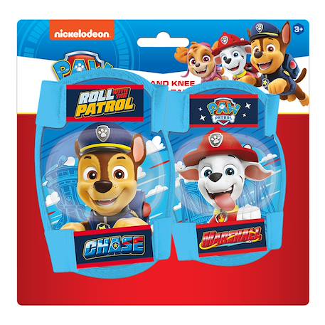 Protections genoux et coudes Pat Patrouille Bleu 2 - vertbaudet enfant 