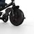 Tricycle Kinderkraft ASTON 2 PLUS Évolutif 6-en-1 avec Siège 360° CLICK & TWIST, Position Semi-Allongée et Poignée Réglable Bleu+Gris+Rose+Vert 5 - vertbaudet enfant 