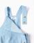 Body avec motif + combinaison en jean Bleu clair 4 - vertbaudet enfant 
