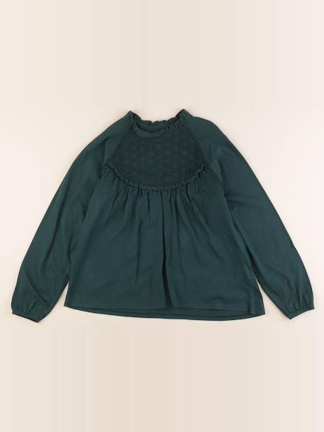 Tee-shirt - 12 ans Vert 1 - vertbaudet enfant 
