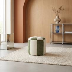 Chambre et rangement-Pouf enfant tissu chenille thème cirque - wila