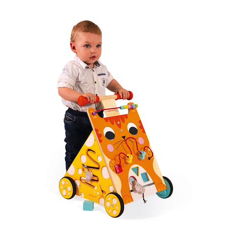 Chariot multi-activités chat Multicolore 4 - vertbaudet enfant 