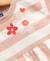 Ensemble robe + bandeau 100% coton bébé fille Fond blanc casse raye rose 4 - vertbaudet enfant 