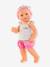 Poupon Emma fait pipi fleurie rose 2 - vertbaudet enfant 