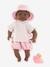 Poupon bébé Bain Alyzée tulipes 30 cm rose 6 - vertbaudet enfant 