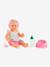 Poupon Emma fait pipi fleurie rose 4 - vertbaudet enfant 