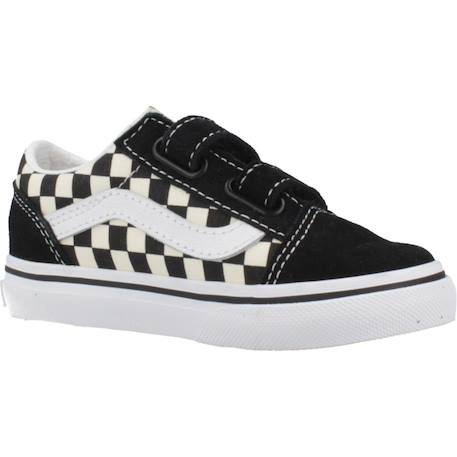 Baskets basses à scratch old skool v – motif damier – bébé Noir 5 - vertbaudet enfant 