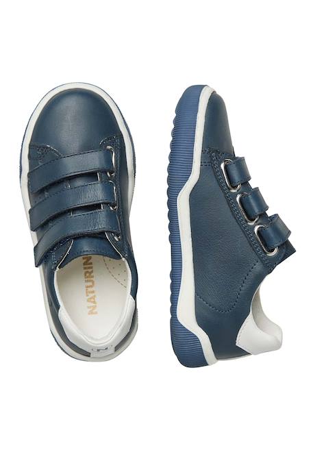 Baskets en cuir cliff vl 2 Marine- 4 - vertbaudet enfant 