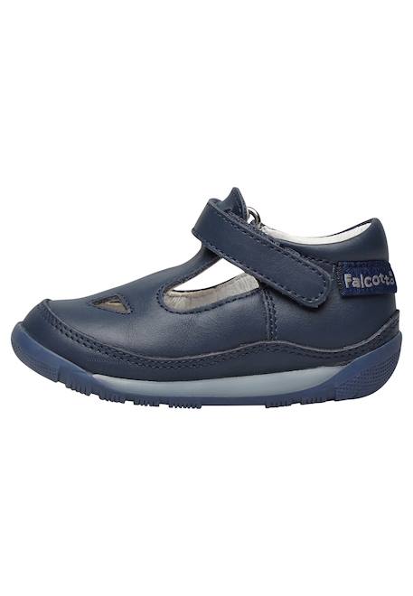 Sandales à œillets san diego new Blanc-+Marine- 8 - vertbaudet enfant 