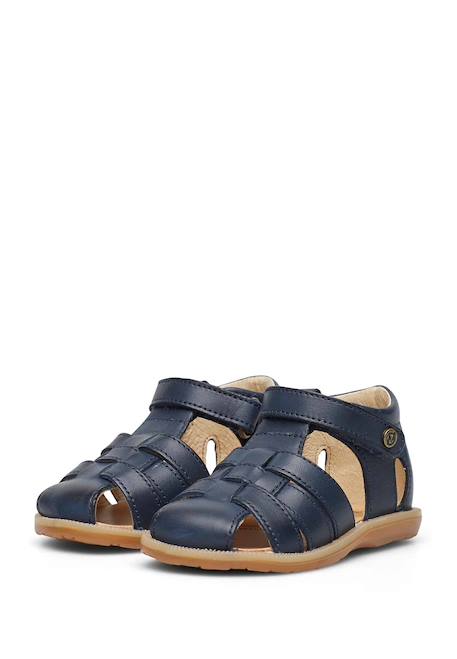 Sandales semi zaffiro Marine-+Marron- 5 - vertbaudet enfant 